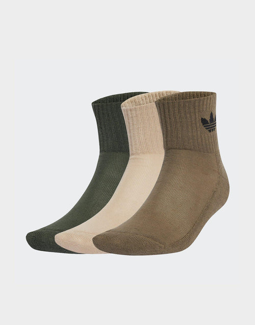 Mid Crew Socks 3 Pairs