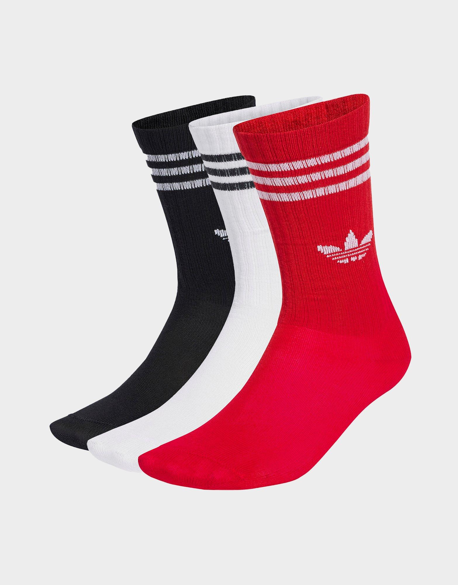 Ribbed Socks Adidas Socks Jd Adidas Originals 3-Pack Crew Unisex