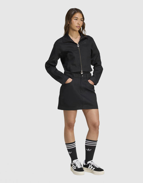 Firebird Twill Crop Track Top