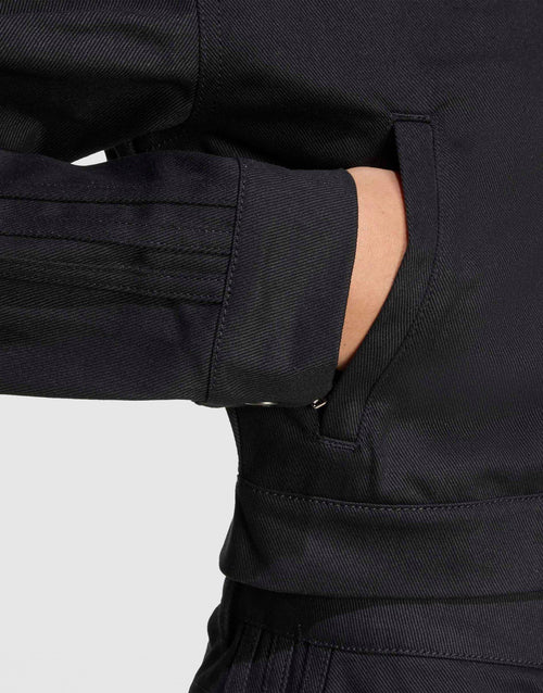 Firebird Twill Crop Track Top