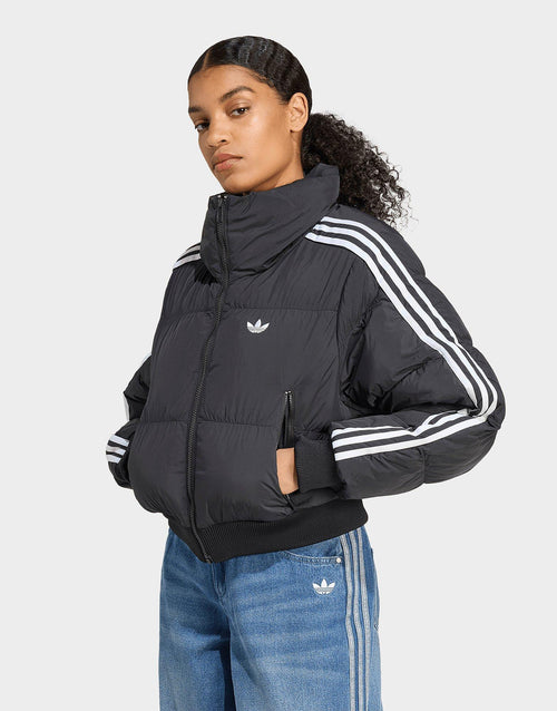 3-Stripes Cropped Padded Jacket