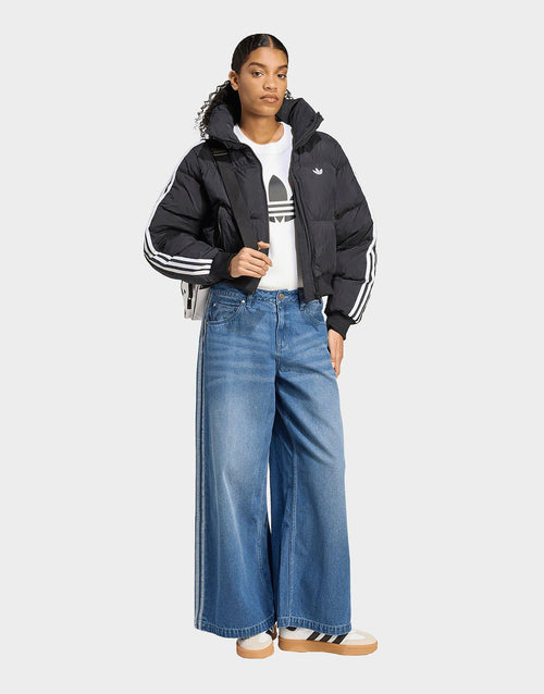 3-Stripes Cropped Padded Jacket