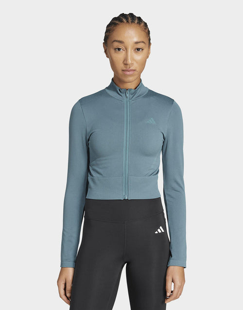 Seamless Full Zip Top