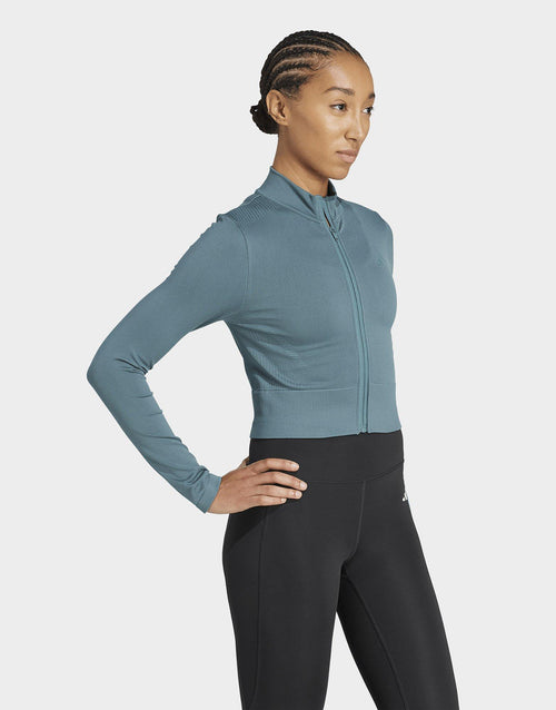 Seamless Full Zip Top