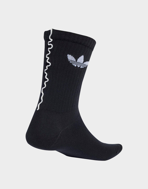 Ruffle Crew Socks 2 Pairs