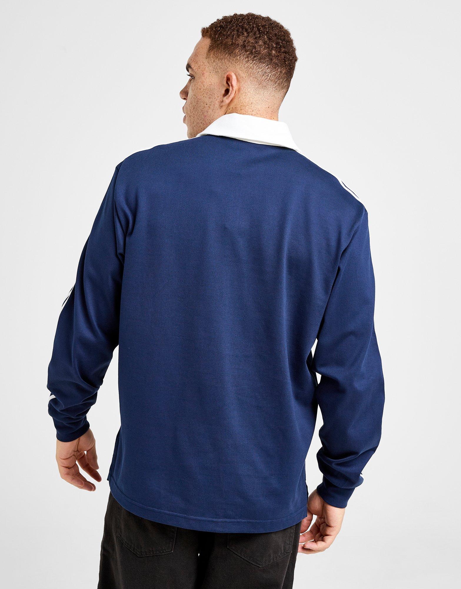 Blue adidas Adicolor Rugby Polo Shirt - JD Sports Malaysia
