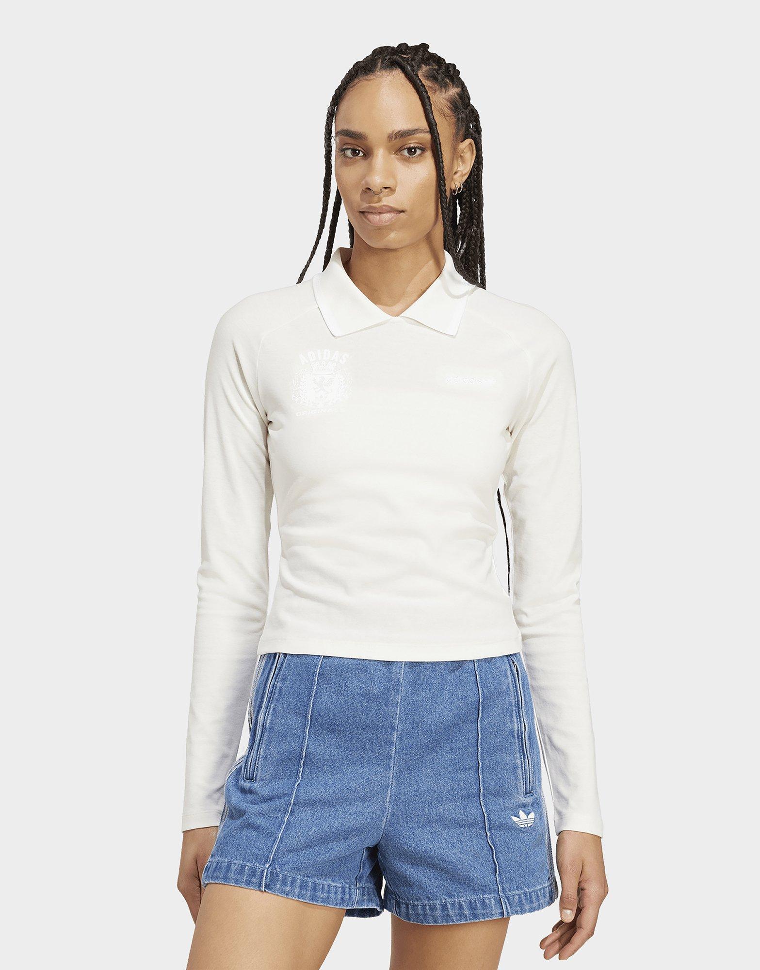 Long-Sleeve Crest Top