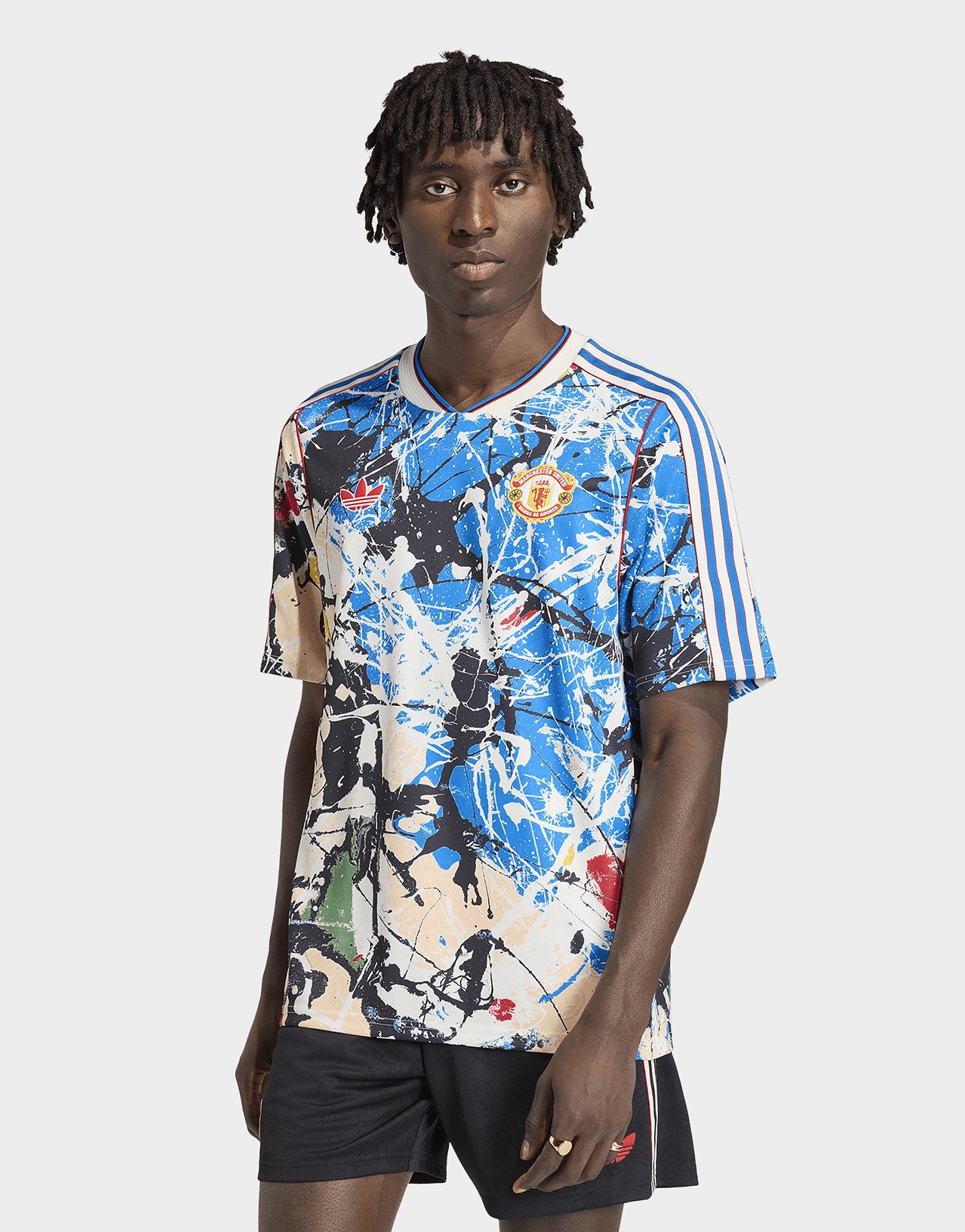 Multi adidas Manchester United FC x The Stone Roses Shirt - JD