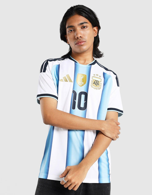 Argentina 26 Home Replica Messi Jersey