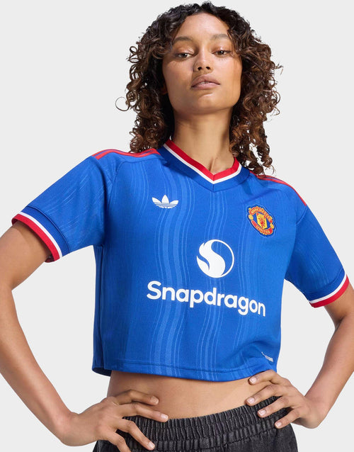 Manchester United 26/27 Away Jersey Crop Women's