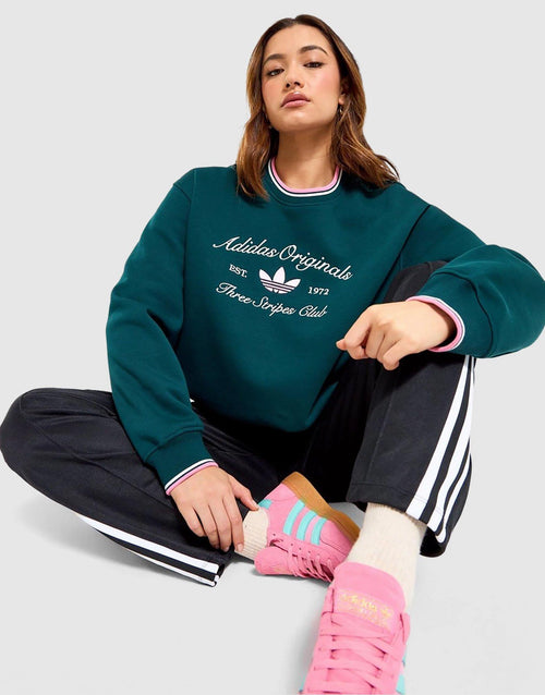 Adidas Essentials Adidas Originals Sweatshirt With Embroidered
