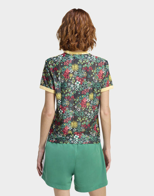 ADIDAS ORIGINALS X LIBERTY LONDON 3 STRIPES TEE