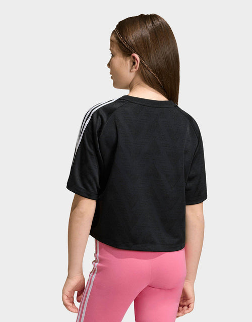 Loose Boxy Jacquard Jersey Junior's
