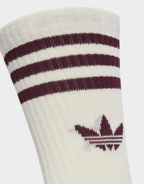 3-Stripes Crew Socks 3 Pairs