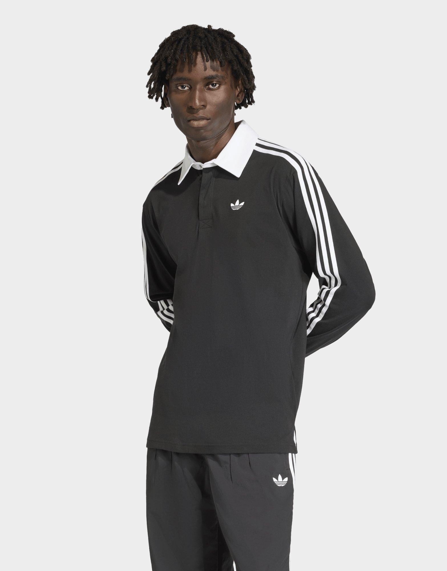 3-Stripes Rugby Polo