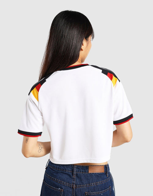 Germany 26 Home Replica Cropped Jersey