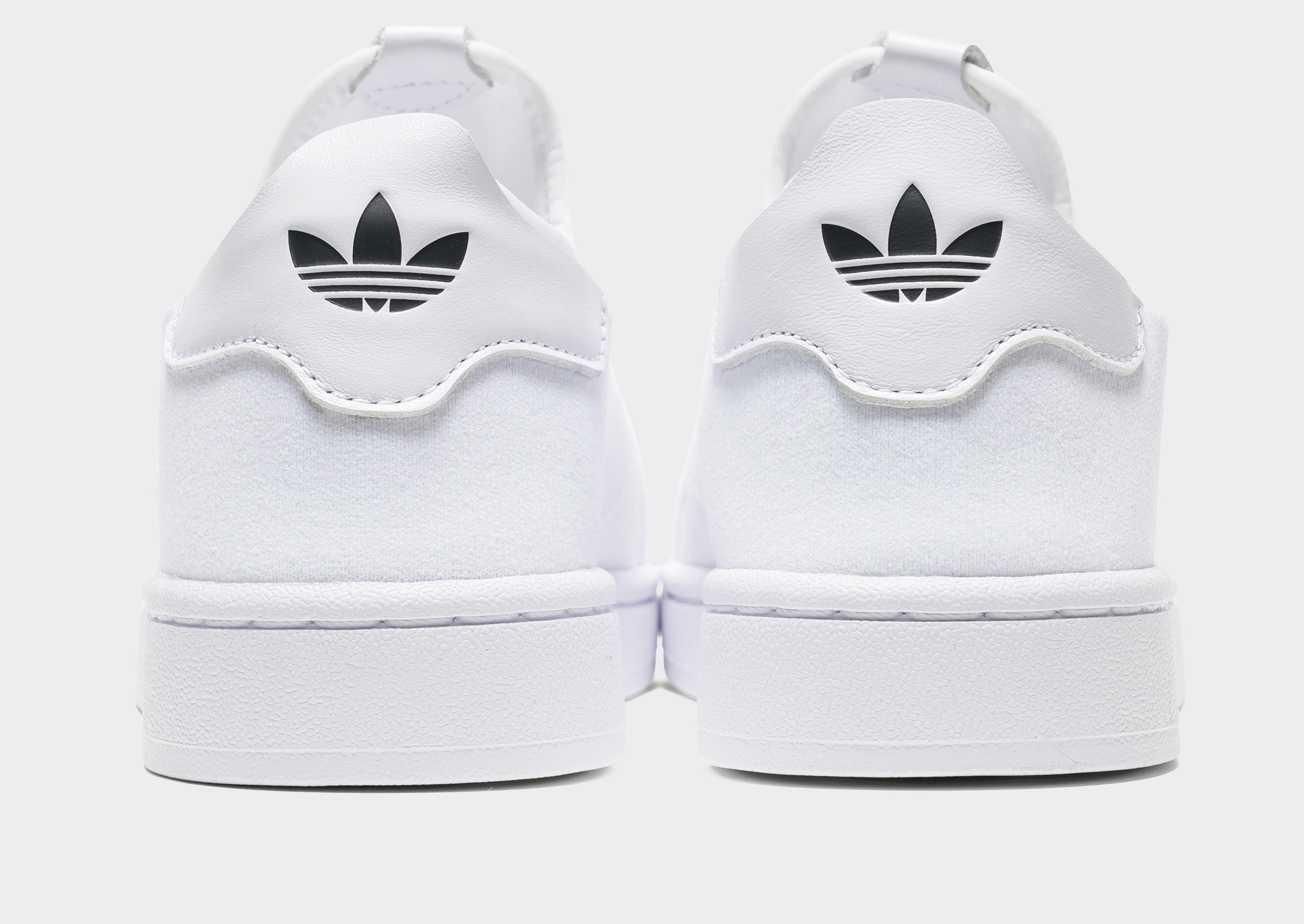 White adidas Superstar II X Slip-On Women's