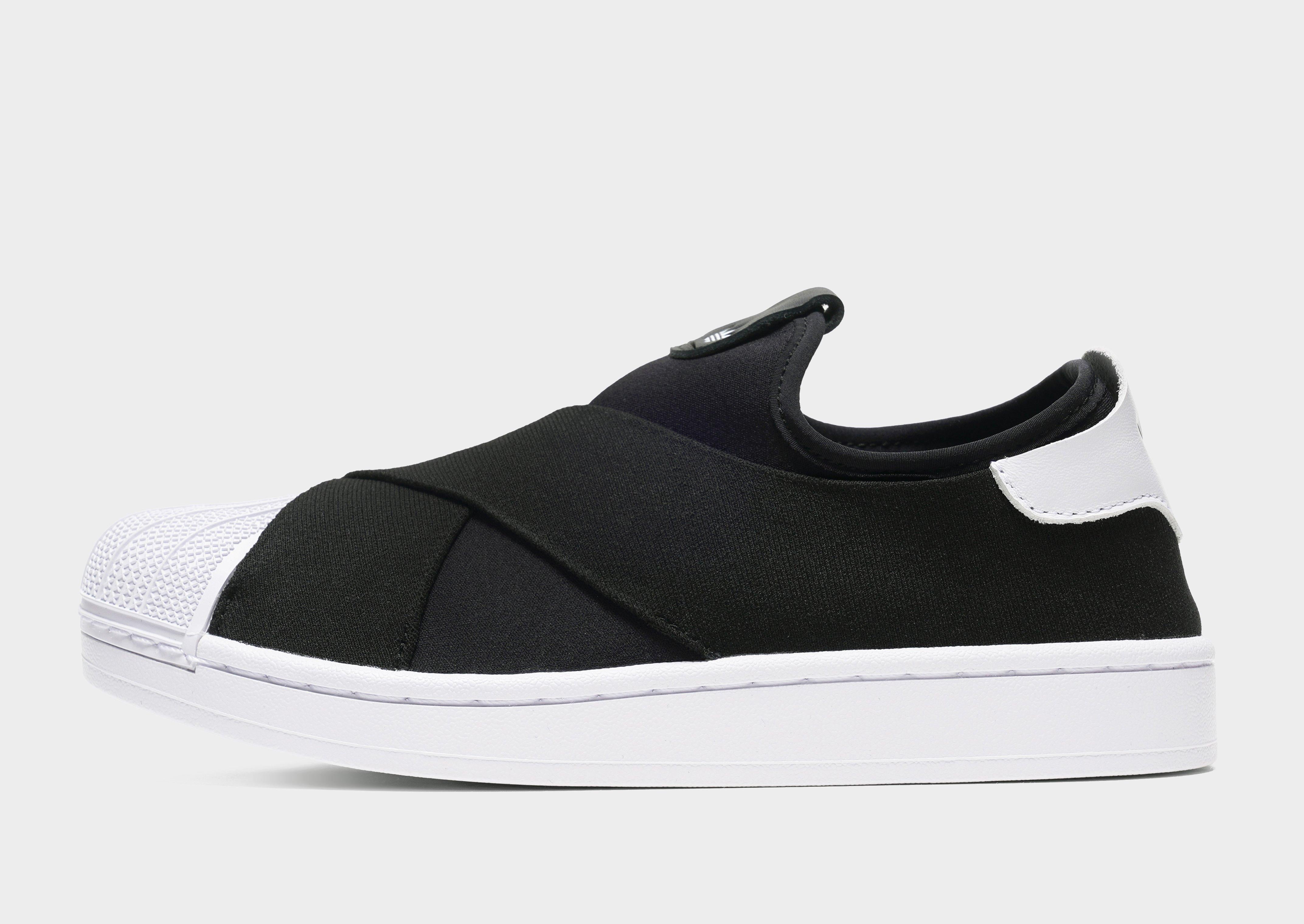 Black adidas Superstar II X Slip-On Women's