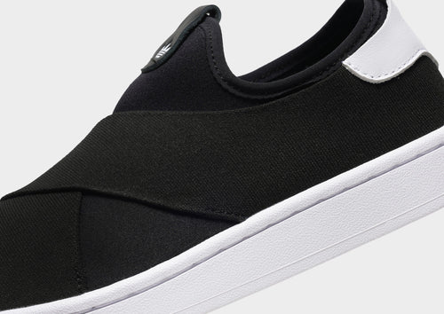 Black adidas Superstar II X Slip-On Women's