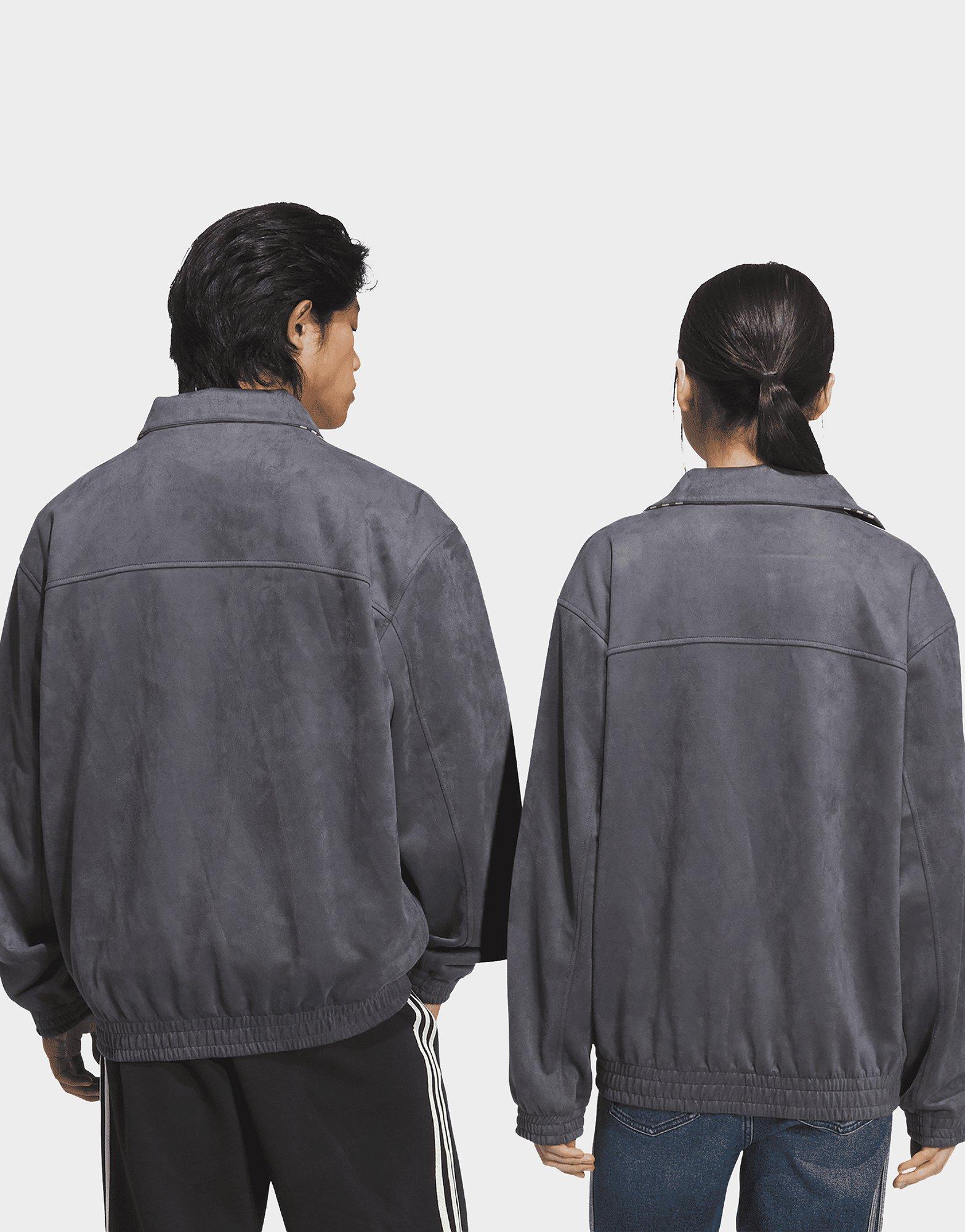 Grey adidas New Chinese Style Track Top (Unisex) - JD Sports Malaysia
