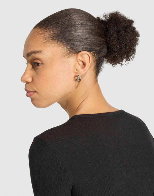 Essentials Rib Cropped T-Shirt