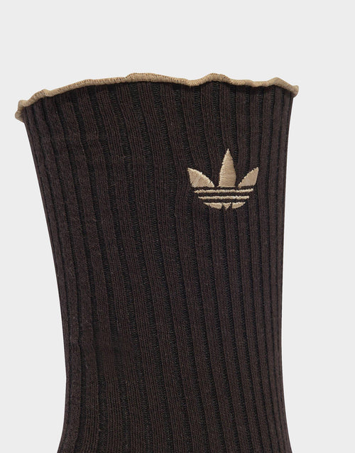 Ruffle Crew Socks 2 Pairs