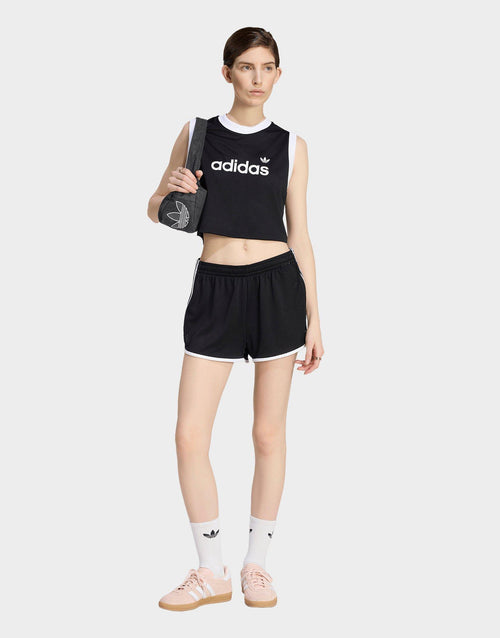 Lineaer Mesh Tank Top