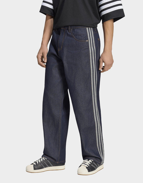 Firebird Adicolor Denim Jeans Mid-Rise Straight Leg