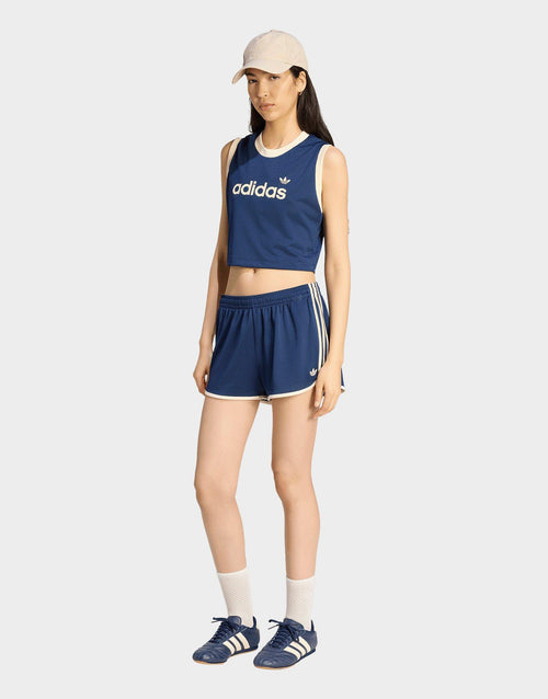 Linear Mesh Tank Top