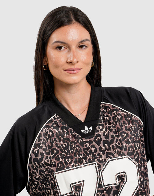 Leopard Varsity T-Shirt