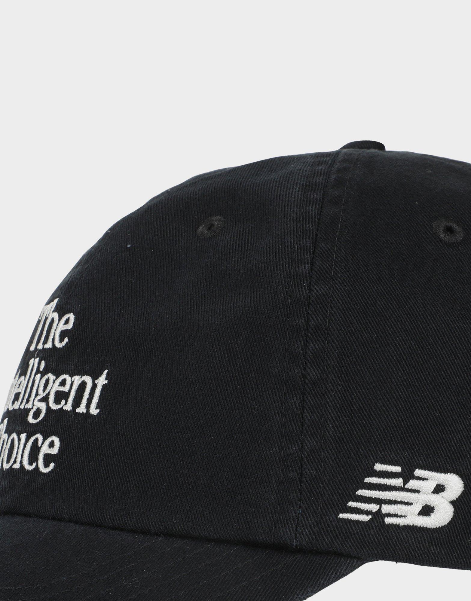 Black New Balance Intelligent Choice Hat - JD Sports Malaysia