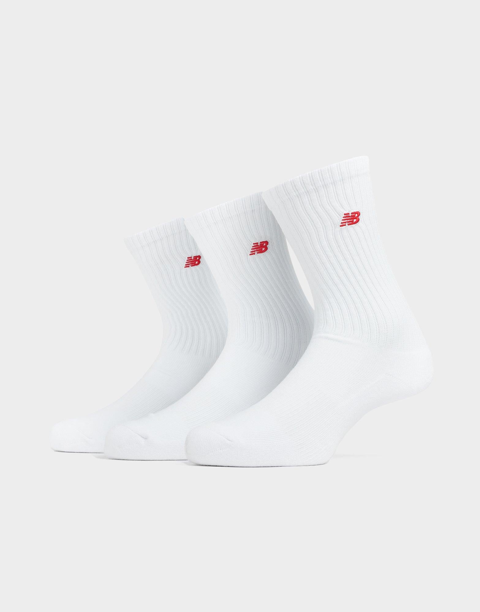 Patch Logo Crew Socks (3 Pack)