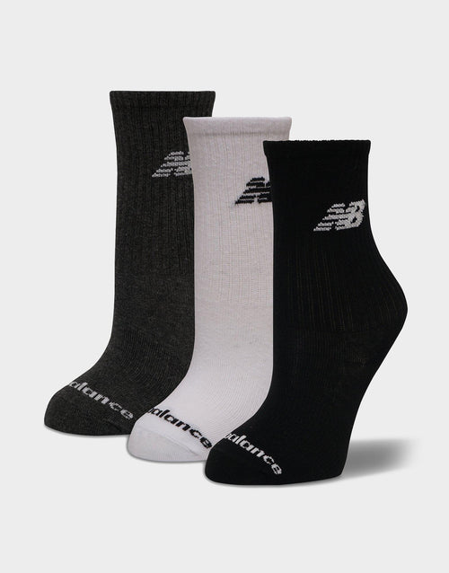 Everyday Lightweight Crew Socks 3-Pack