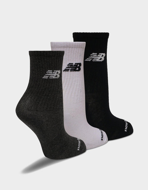 Everyday Lightweight Crew Socks 3-Pack