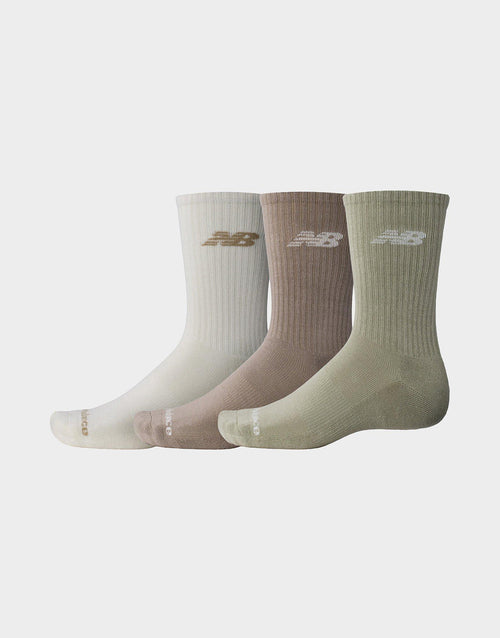Ribbed Cotton Socks (3 Pack)