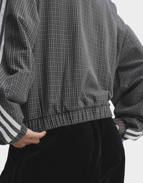 3-Stripes Checks Tartan Track Top