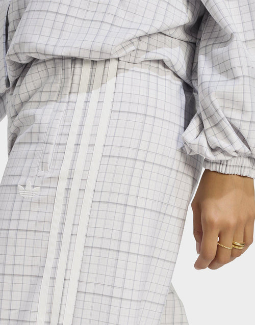 3-Stripes Check Tailored Track Pants