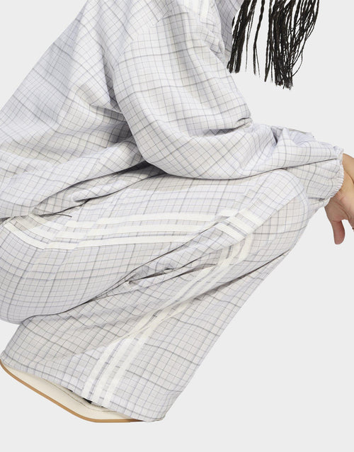 3-Stripes Check Tailored Track Pants