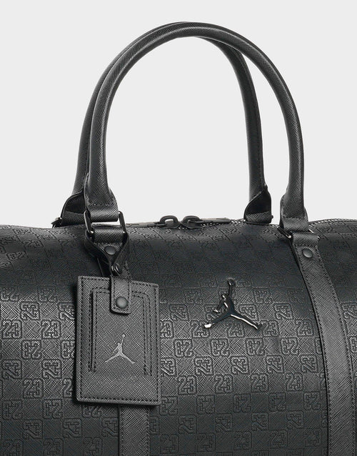 Bag Black Jordan Leather Duffle Bag Air Jordan Duffle Bag Faux