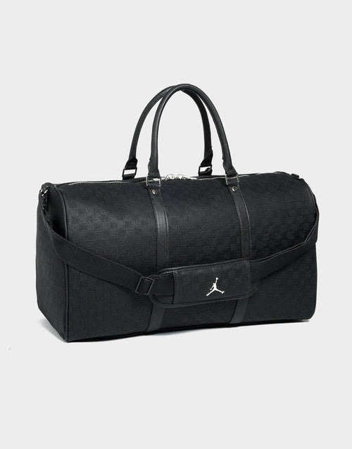 Black Jordan Jam Monogram Duffle Bag JD Sports Malaysia