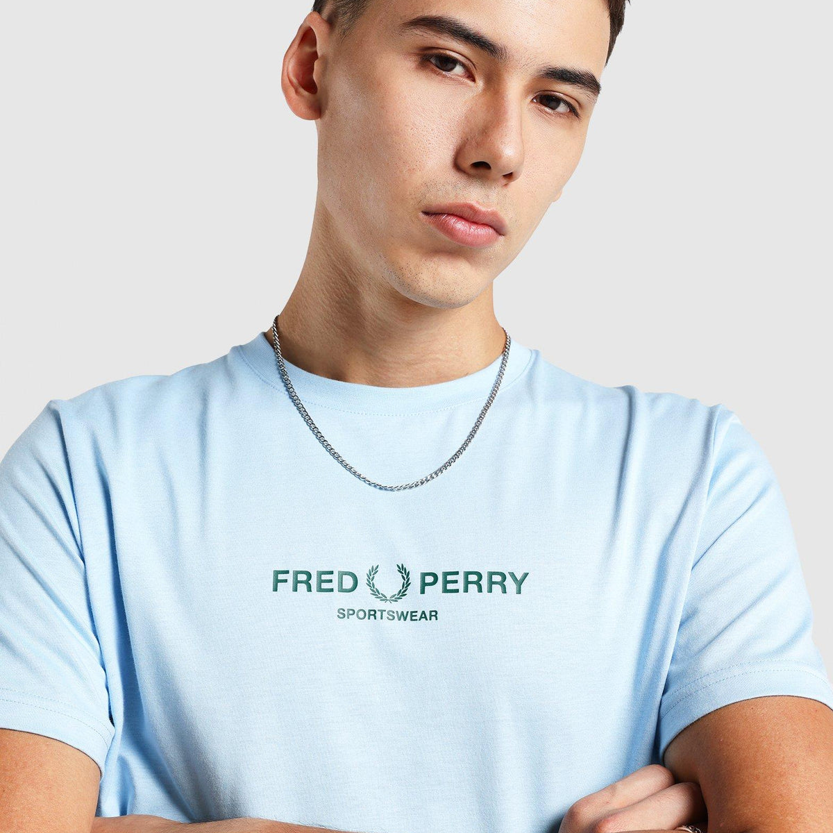 Blue Fred Perry Sportswear T-Shirt - JD Sports Malaysia