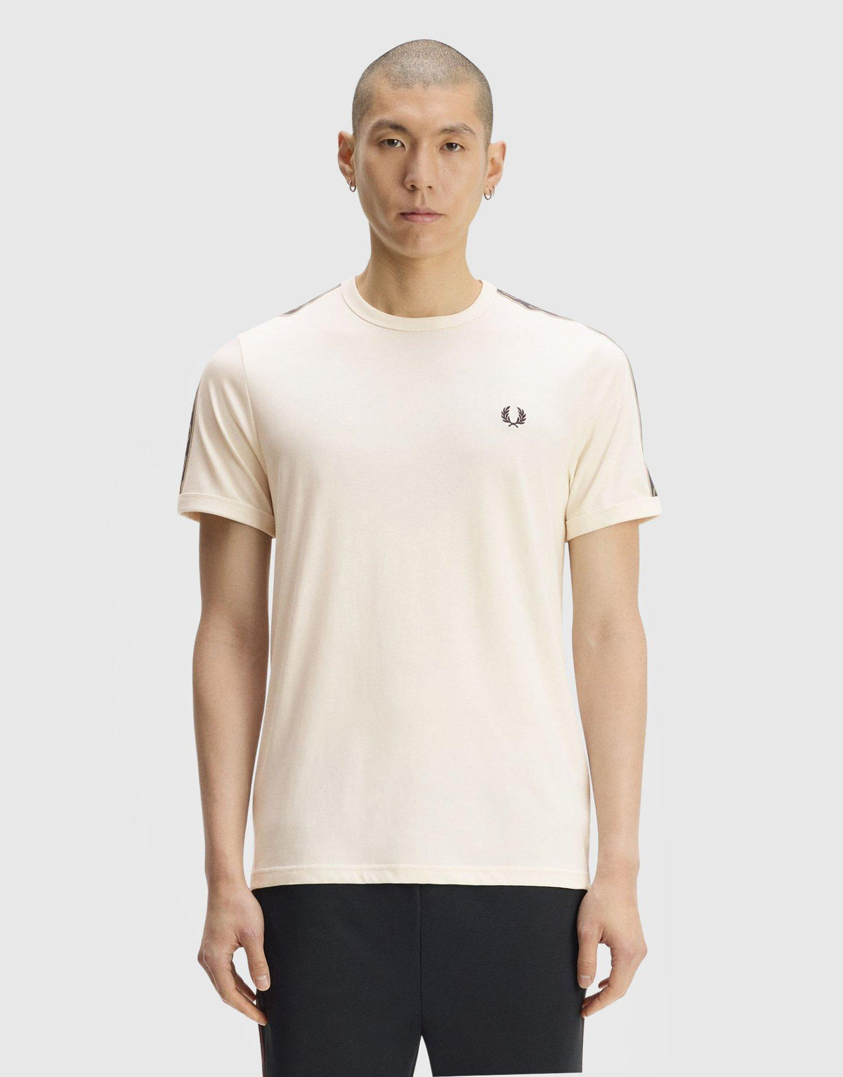 Contrast Tape Ringer T-Shirt
