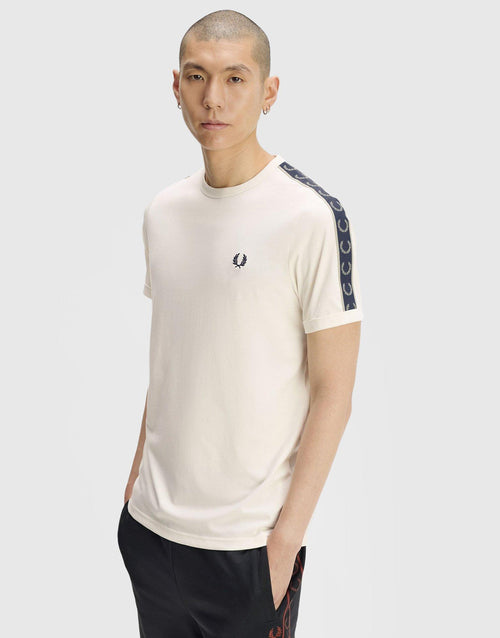 Contrast Tape Ringer T-Shirt