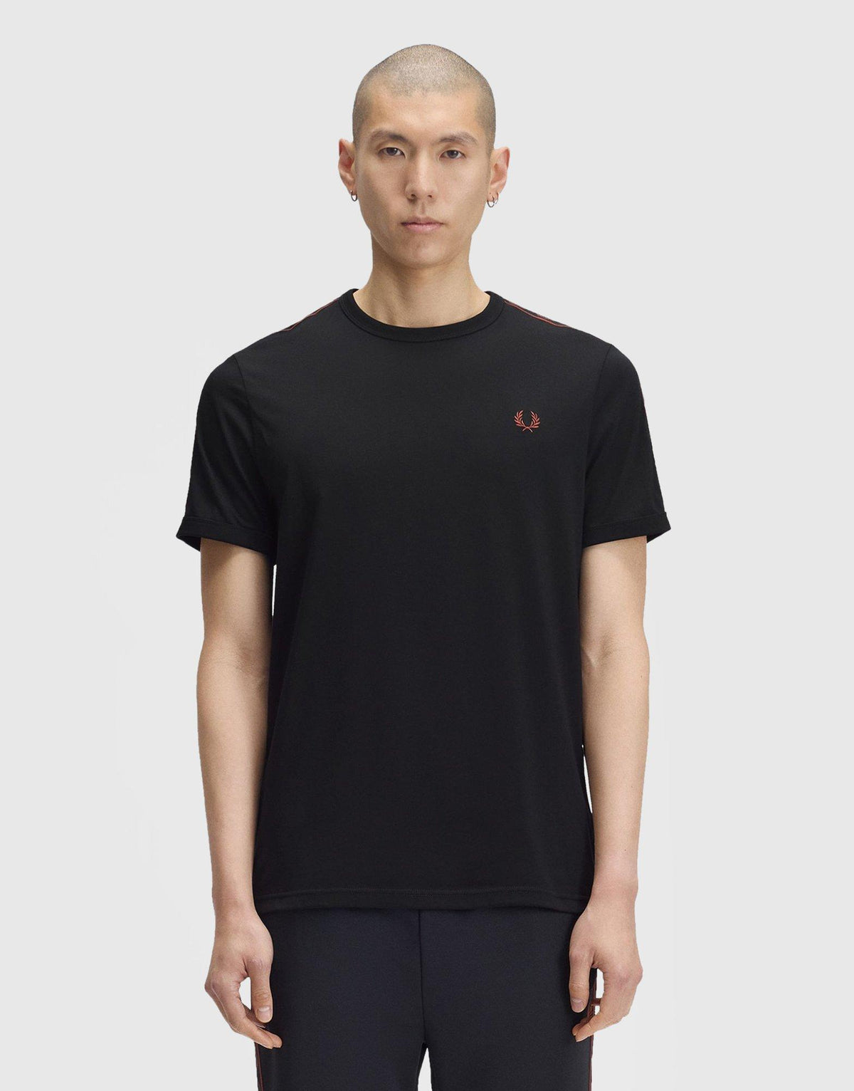 Contrast Tape Ringer T-Shirt