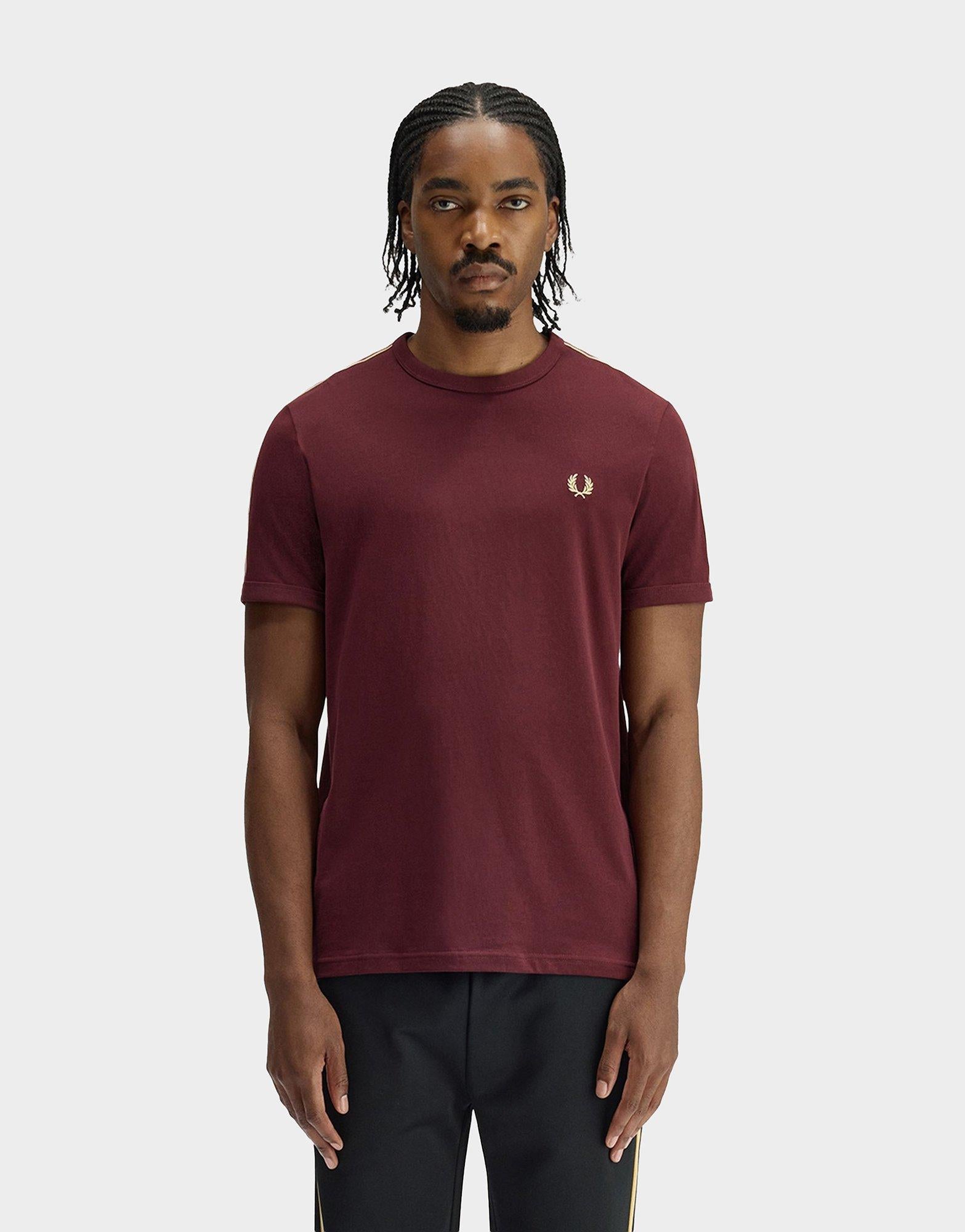 Contrasting Tape Ringer T-Shirt