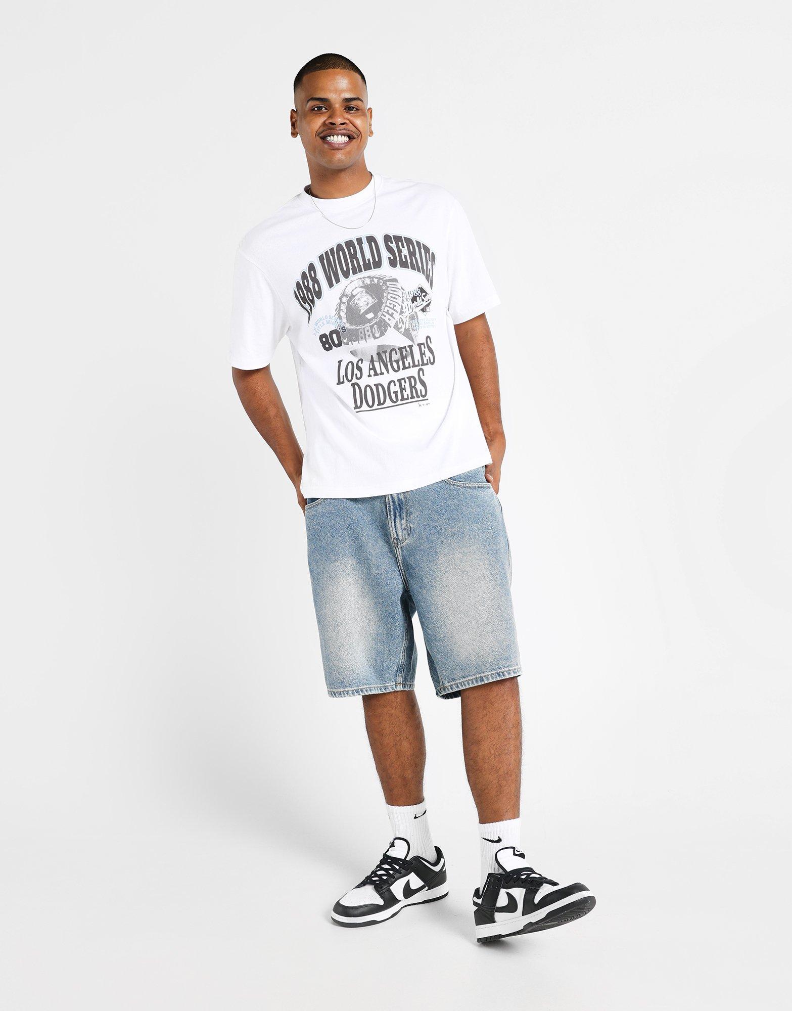 Denim LA Dodgers Short