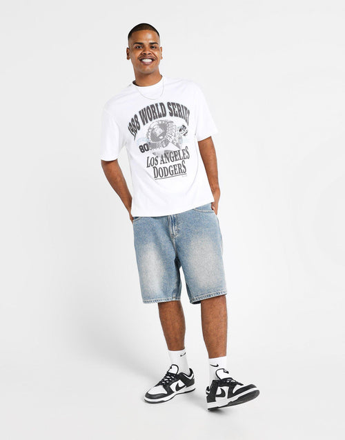 Denim LA Dodgers Short