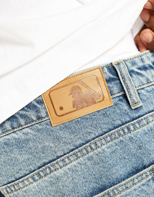 Denim LA Dodgers Short