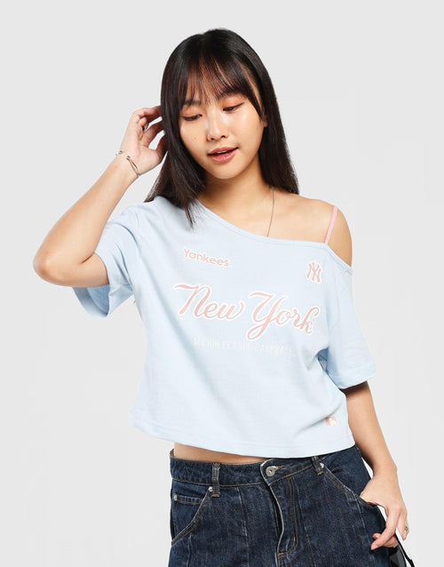 MLB New York Yankees One-Shoulder Baby T-Shirt
