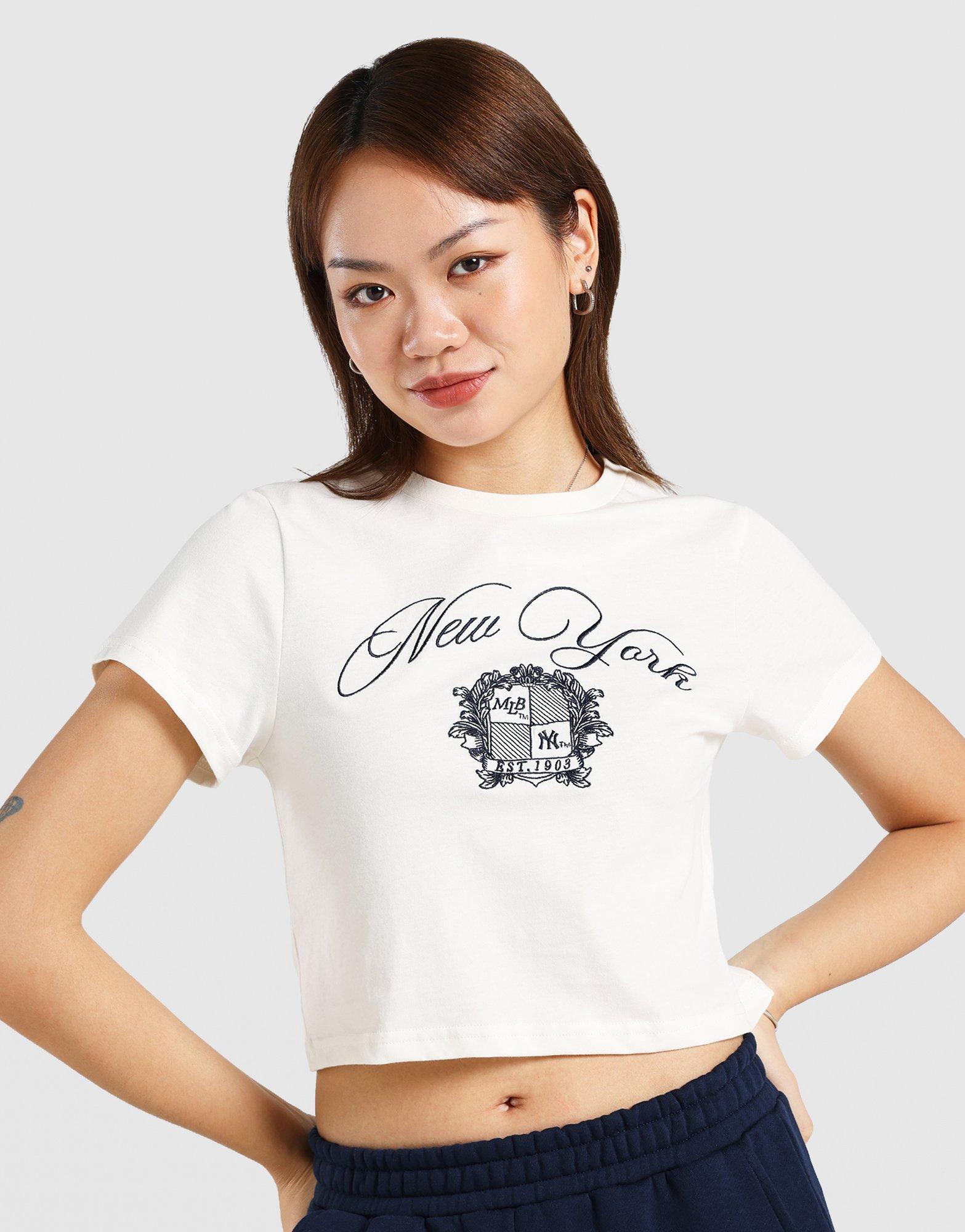 New York Yankees Script Baby T-Shirt